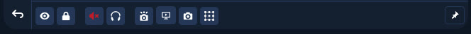 The button bar, showing what this source can do.