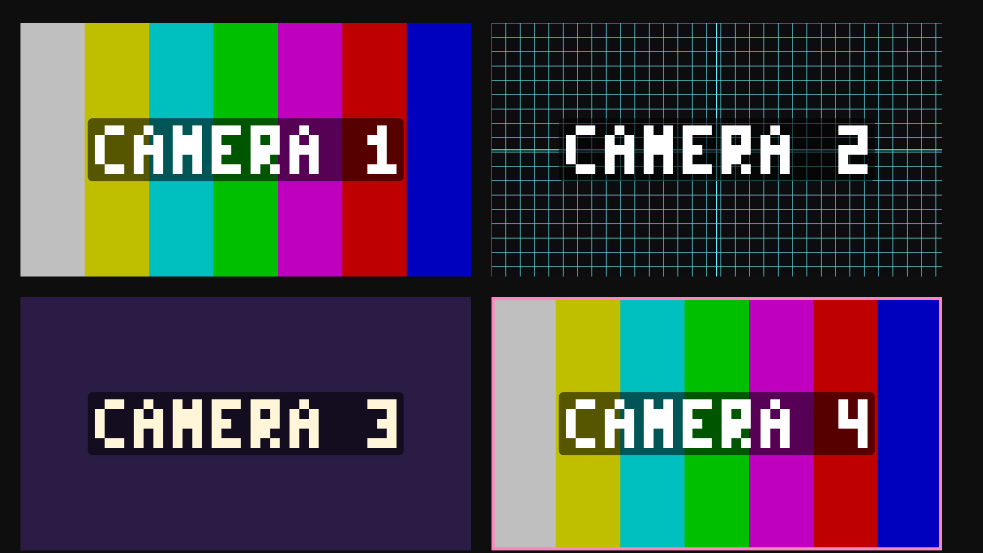 Test Card Shader